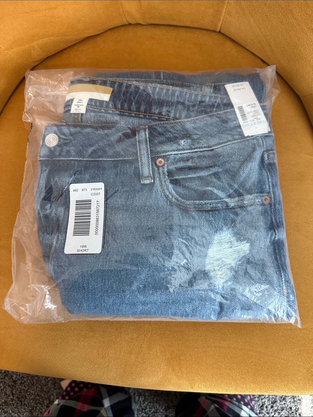 Maurices Light Blue High-Rise Distressed Jeans